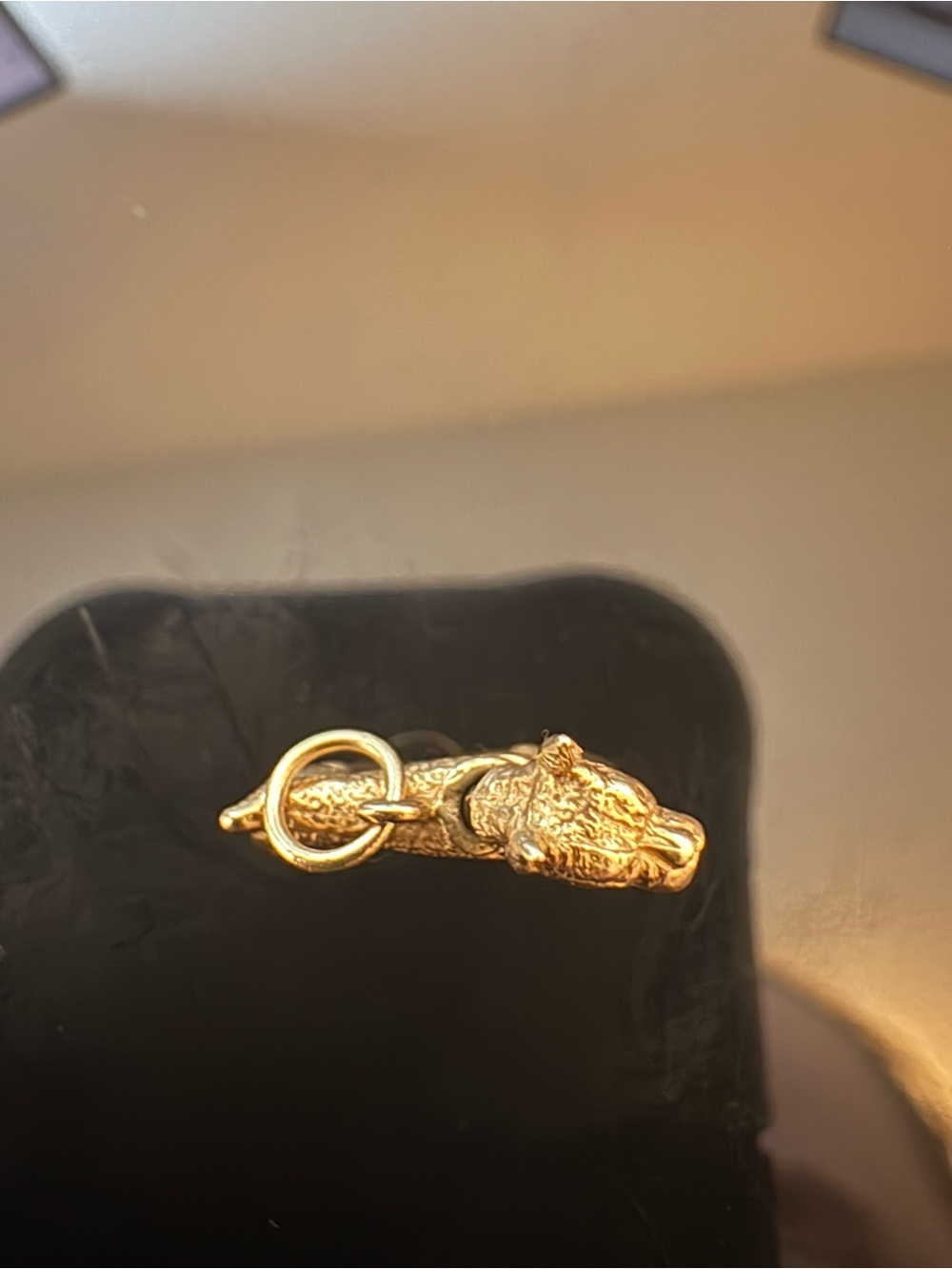 Vintage 14k Gold Boston terrier Charm - Picture 3 of 9